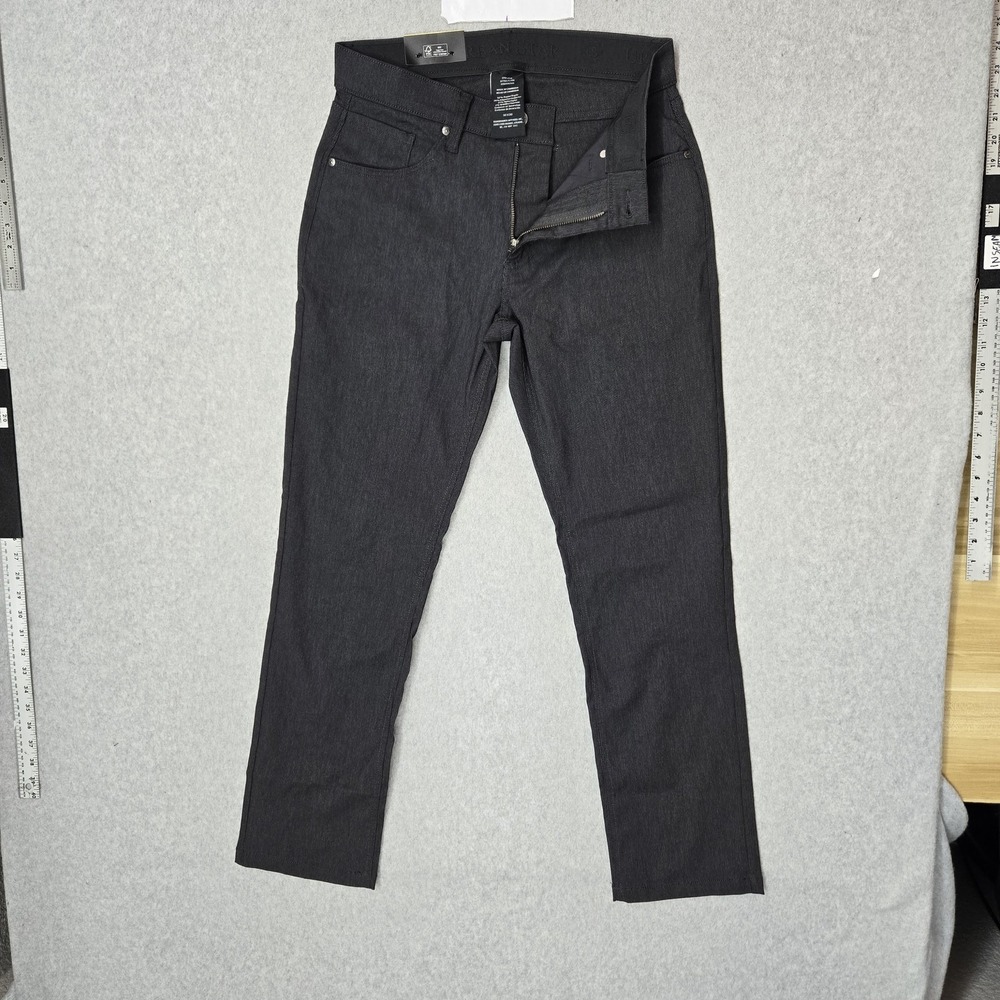 Urban Star Men Pants 32X30‎ Gray Nylon Rayon Dress Pants Straight Leg NWT